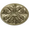 Acanthus Rosette Medallion STL for CNC