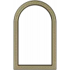 Arched Ornamental Frame STL for CNC