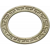 Greek-Key Round Frame - STL 3D Model for CNC Milling