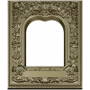 Ornate Arched Frame STL for CNC - Detailed 3D Model for Carving