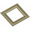 Ornate Square Frame STL - Detailed 3D Model for CNC