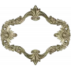 Sunflower Rococo Frame - STL 3D model for CNC milling