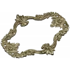 Sunflower Rococo Frame - STL 3D model for CNC milling