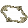 Sunflower Rococo Frame - STL 3D model for CNC milling