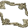 Sunflower Rococo Frame - STL 3D model for CNC milling