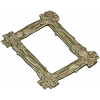 Pine Bundle Frame - STL 3D model for CNC milling