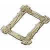 Pine Bundle Frame - STL 3D model for CNC milling
