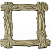 Pine Bundle Frame - STL 3D model for CNC milling