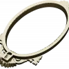 Baroque Oval Frame STL for CNC Milling