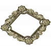 Floral Acanthus Square Frame STL 3D Model for CNC