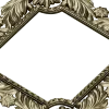 Floral Acanthus Square Frame STL 3D Model for CNC