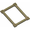 Baroque Beaded Decorative Frame - STL 3D model for CNC