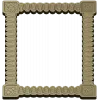 Baroque Beaded Decorative Frame - STL 3D model for CNC