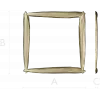 Рамка с торсионным рельефом - STL 3D модель для ЧПУ