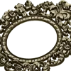 Ornamental Baroque Oval Frame STL for CNC Milling
