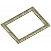 Baroque Vine Frame - ornamental STL 3D model for CNC