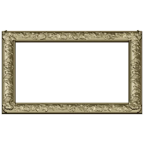 Baroque Vine Frame - ornamental STL 3D model for CNC