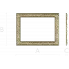 Baroque Vine Frame - ornamental STL 3D model for CNC