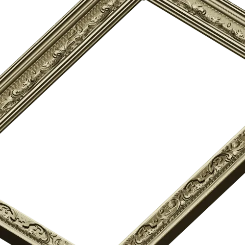 Baroque Acanthus Frame STL for CNC