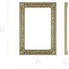 Baroque Acanthus Frame STL for CNC