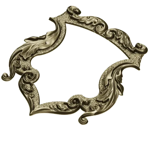 Rococo Shield Frame STL for CNC