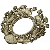 Ornate Acanthus Oval Frame - 3D STL for CNC