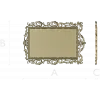Ornate Rectangular Frame STL 3D Model for CNC