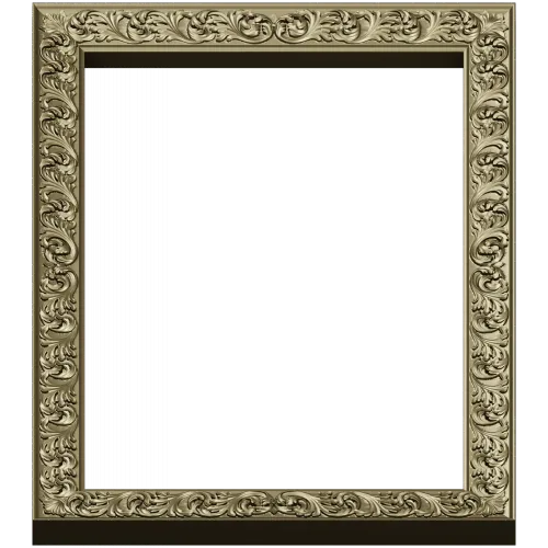 Regal Acanthus Frame - STL 3D model for CNC milling