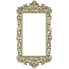 Ornate Rococo Frame STL for CNC Router and Wood Carving