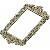Ornate Rococo Frame STL for CNC Router and Wood Carving