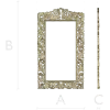 Baroque Acanthus Frame STL for CNC Milling