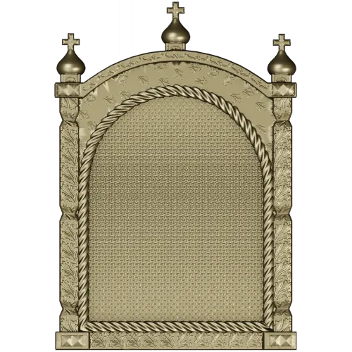 Arched Kiot Frame STL for CNC