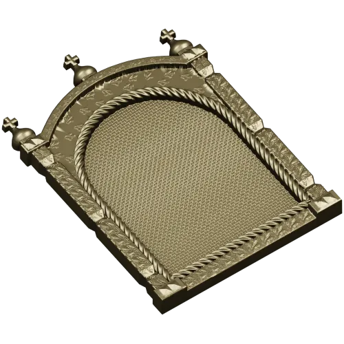 Arched Kiot Frame STL for CNC