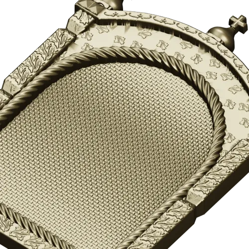 Arched Kiot Frame STL for CNC