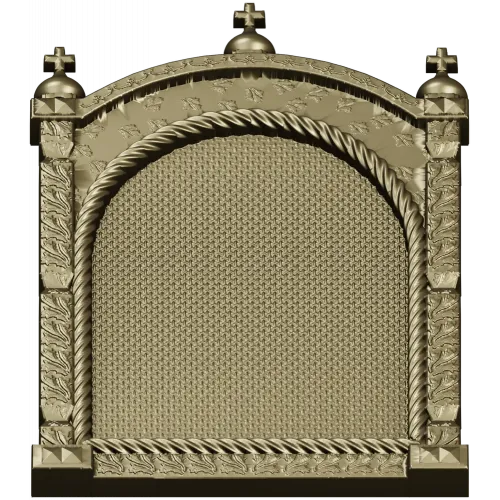 Arched Kiot Frame STL for CNC