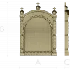 Arched Kiot Frame STL for CNC