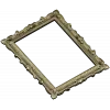 Baroque Ornamental Frame STL for CNC Milling