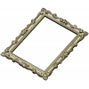 Baroque Ornamental Frame STL for CNC Milling