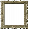 Baroque Ornamental Frame STL for CNC Milling
