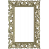 Ornate Rococo Rectangular Frame STL for CNC