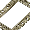 Ornate Rococo Rectangular Frame STL for CNC