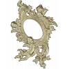 Rococo Cherub Oval Frame STL