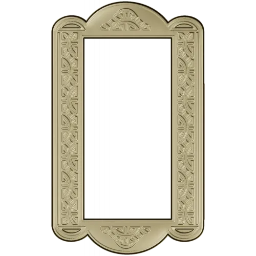 Arcadia Scroll Frame - STL 3D model for CNC routing and carving