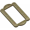 Arcadia Scroll Frame - STL 3D model for CNC routing and carving