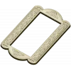 Arcadia Scroll Frame - STL 3D model for CNC routing and carving