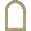 Ornate Arched Frame STL for CNC Milling