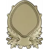 Ornate Laurel Cartouche - STL 3D Model for CNC