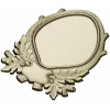 Ornate Laurel Cartouche - STL 3D Model for CNC