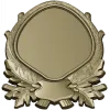 Ornate Laurel Cartouche - STL 3D Model for CNC