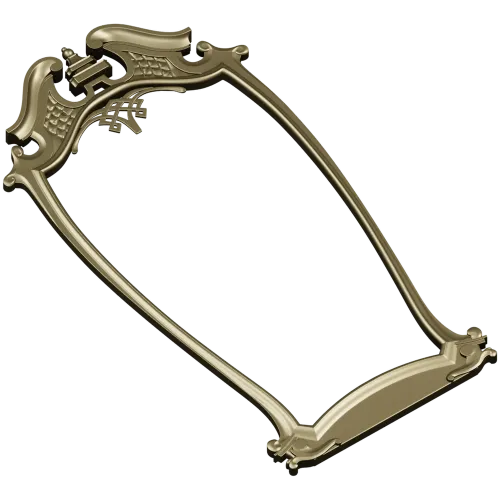 Ornate Rococo Frame STL for CNC Routing